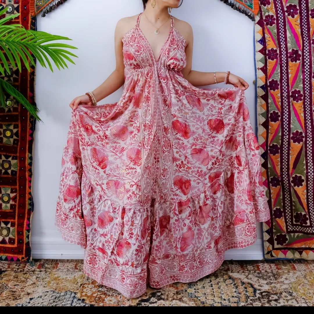 Boho Backless Goddess Dress Roots & Stars Botanika Boho Backless Goddess Dress Roots & Stars Botanika
