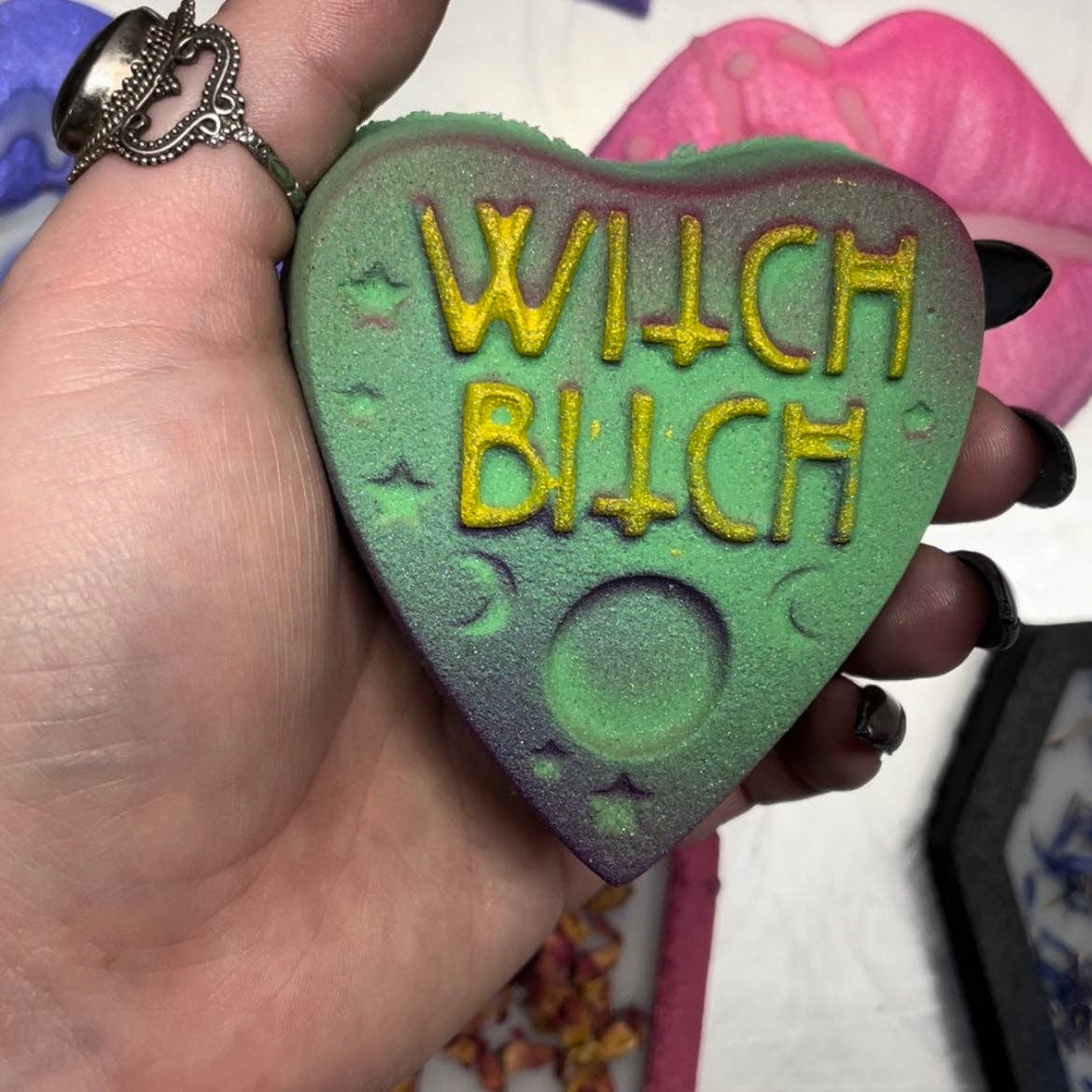 Witch Bish Bath Bomb (pink,green,purple)