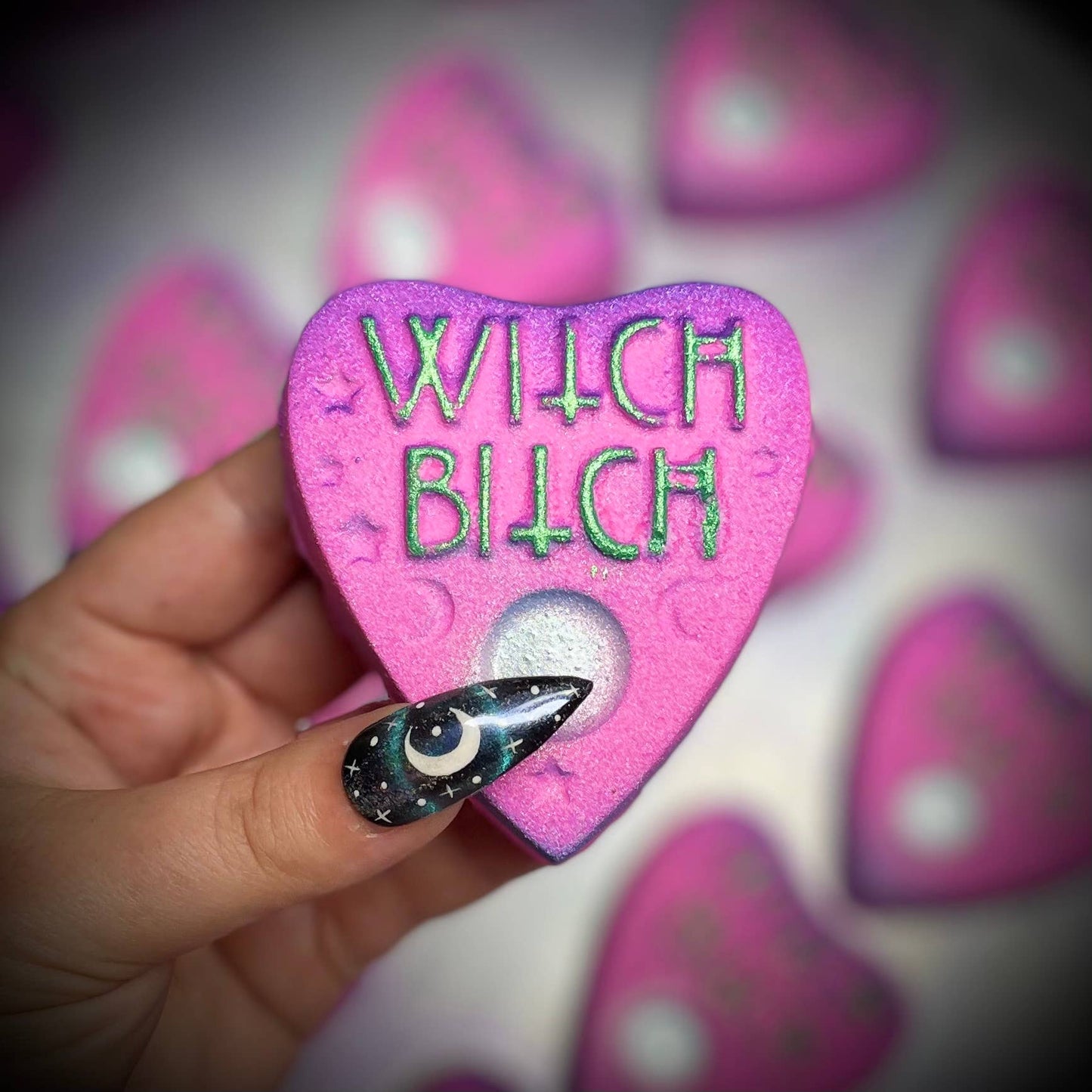 Witch Bish Bath Bomb (pink,green,purple)
