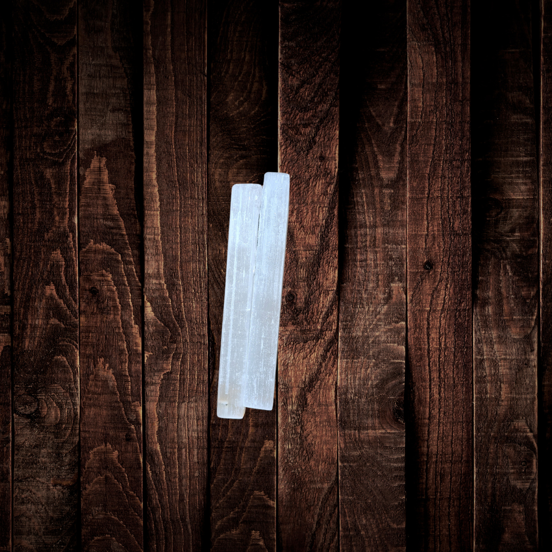 Raw Selenite Wand