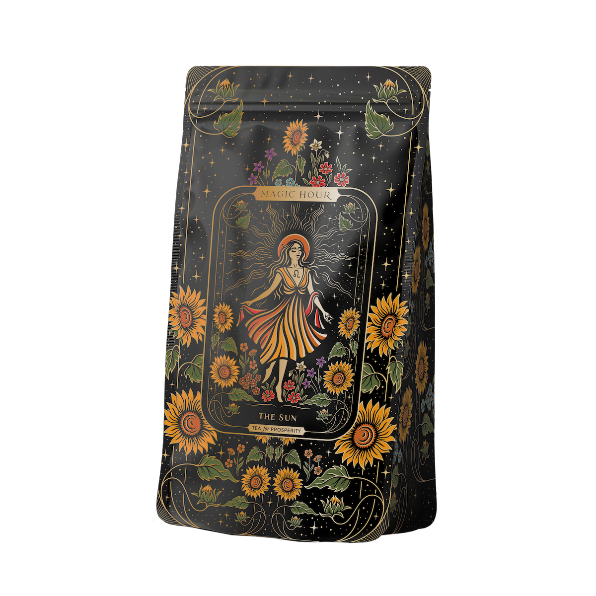 The Sun: Energizing Adaptogenic Herbal Tea with Yaupon, Moringa & Turmeric