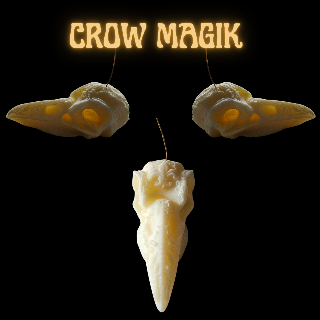 CROW MAGIK CANDLE