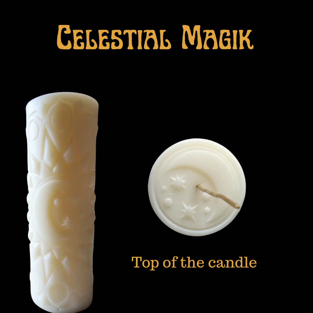 Celestial Candle MAGIK -large