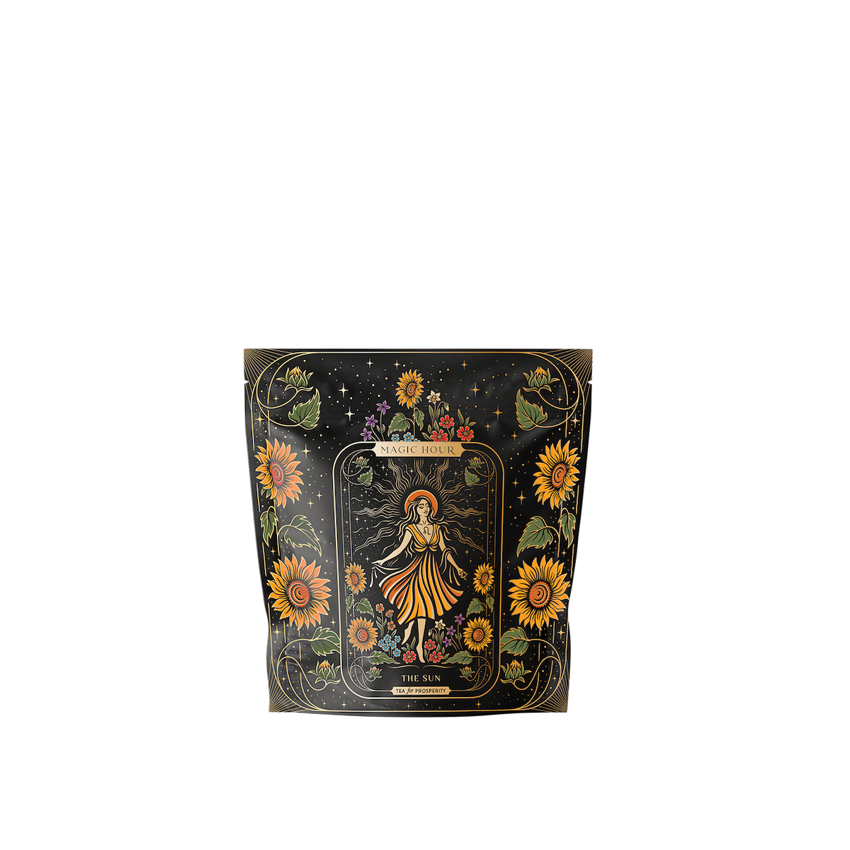 The Sun: Energizing Adaptogenic Herbal Tea with Yaupon, Moringa & Turmeric